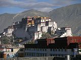 Tibet Lhasa 02 01 Potala Palace from Kyichu Hotel
